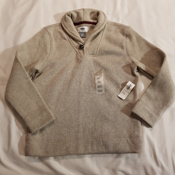 Old Navy boys gray pullover boys size 6-7 - Picture 1 of 5